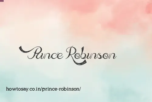 Prince Robinson
