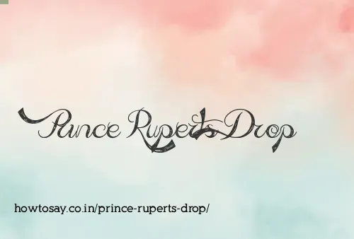 Prince Ruperts Drop