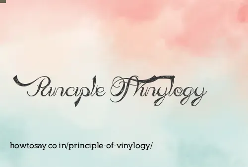 Principle Of Vinylogy
