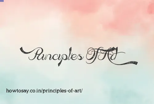 Principles Of Art