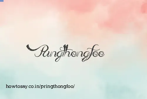 Pringthongfoo
