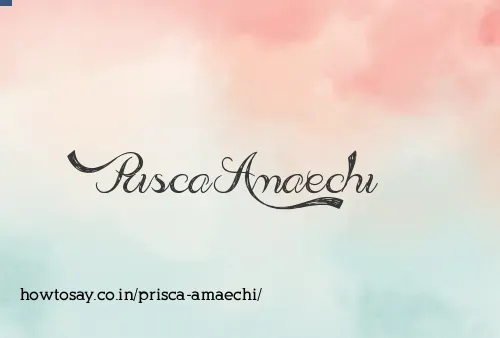 Prisca Amaechi