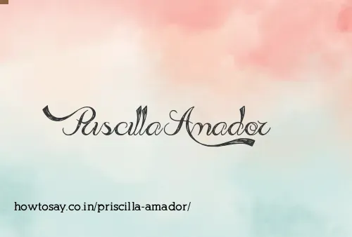 Priscilla Amador