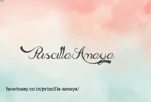 Priscilla Amaya