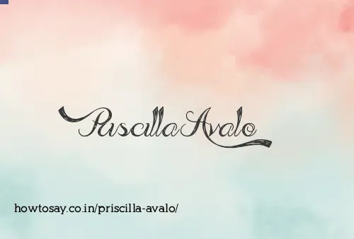Priscilla Avalo