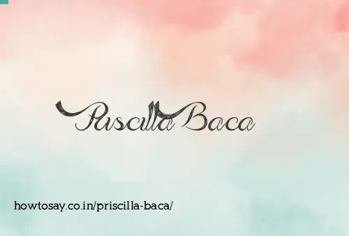 Priscilla Baca