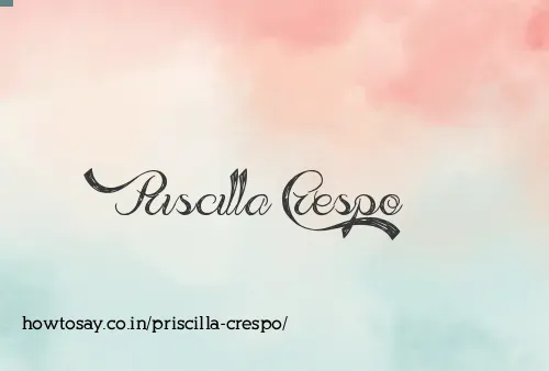 Priscilla Crespo