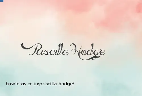 Priscilla Hodge