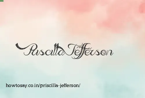 Priscilla Jefferson