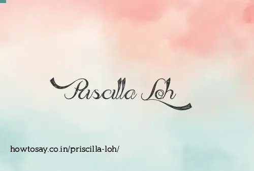 Priscilla Loh