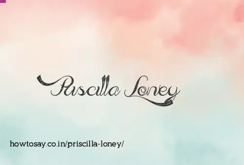 Priscilla Loney