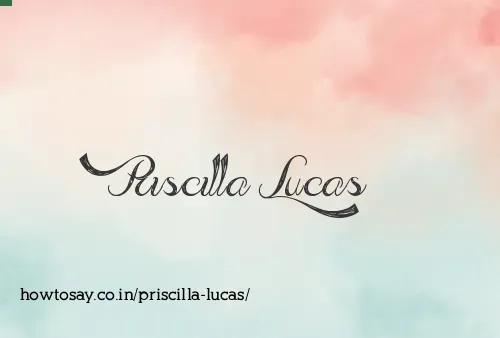 Priscilla Lucas