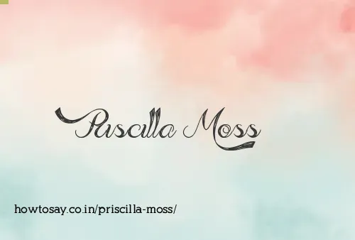 Priscilla Moss