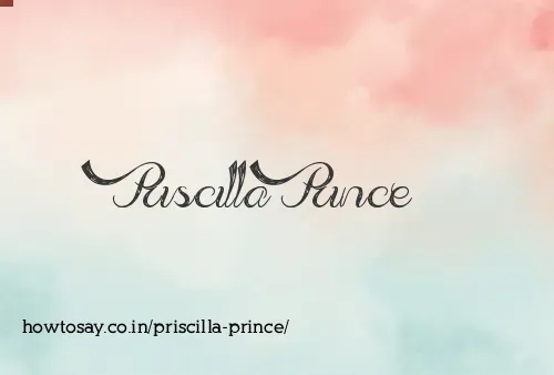 Priscilla Prince