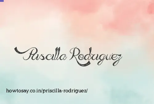 Priscilla Rodriguez
