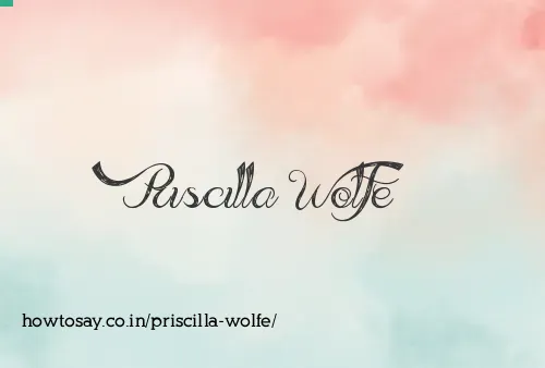 Priscilla Wolfe