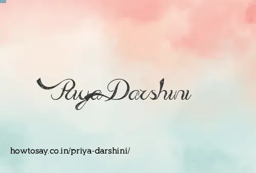 Priya Darshini