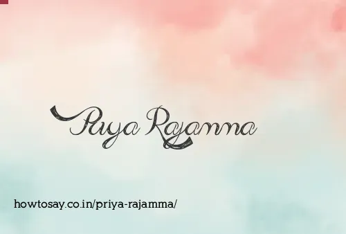 Priya Rajamma