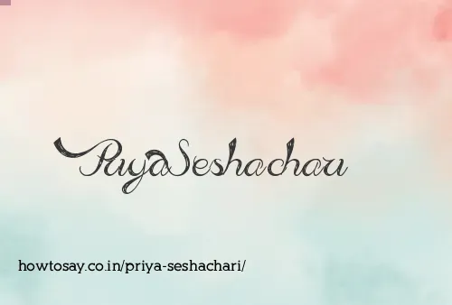 Priya Seshachari