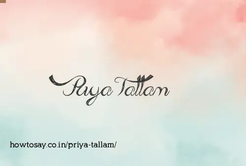 Priya Tallam