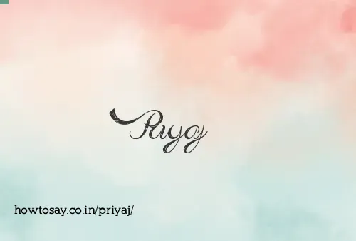 Priyaj