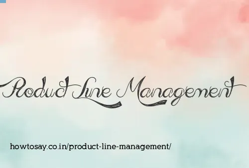 Product Line Management