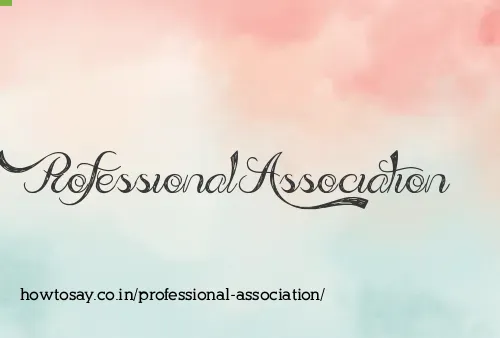 Professional Association