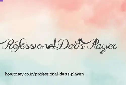 Professional Darts Player