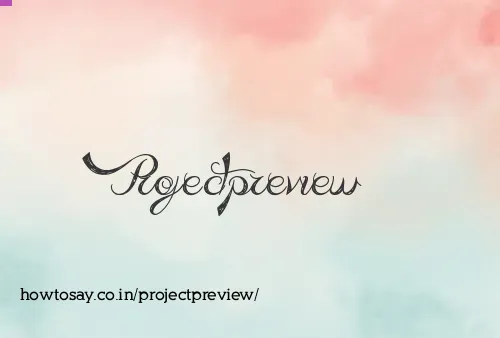 Projectpreview
