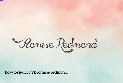 Promise Redmond