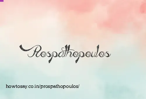 Prospathopoulos