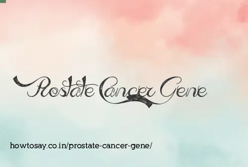 Prostate Cancer Gene