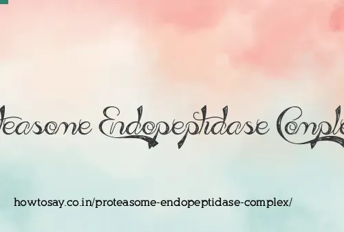 Proteasome Endopeptidase Complex