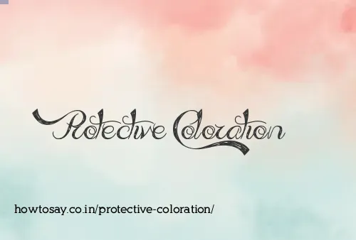 Protective Coloration