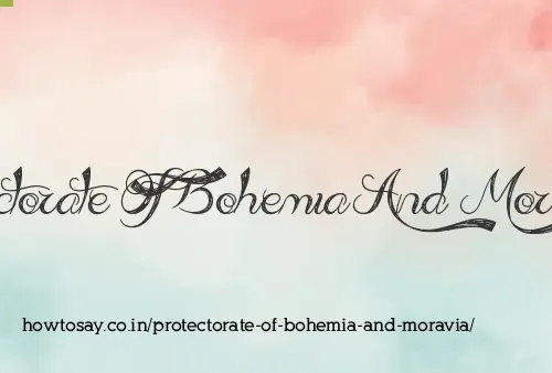 Protectorate Of Bohemia And Moravia