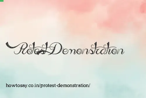 Protest Demonstration