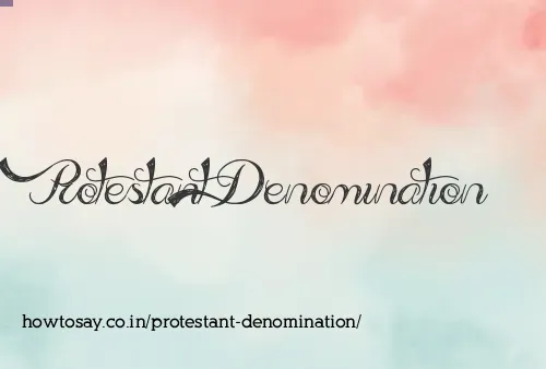 Protestant Denomination