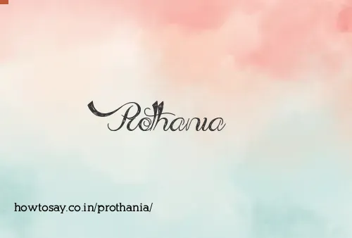 Prothania