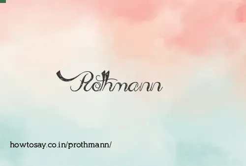 Prothmann