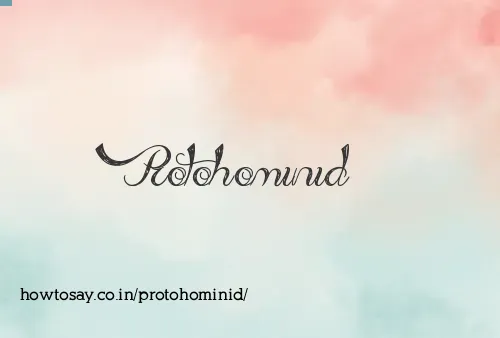 Protohominid