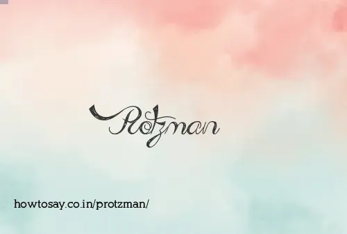 Protzman