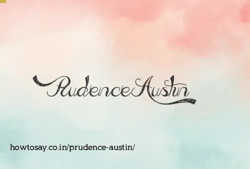 Prudence Austin