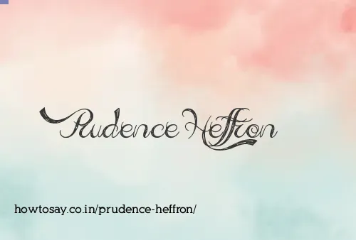 Prudence Heffron