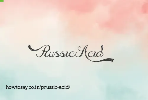 Prussic Acid