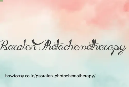 Psoralen Photochemotherapy