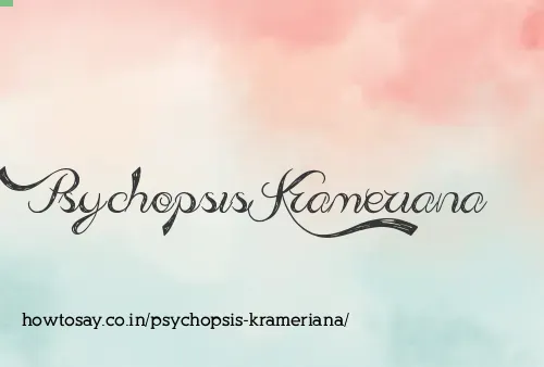 Psychopsis Krameriana