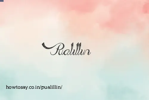 Pualillin