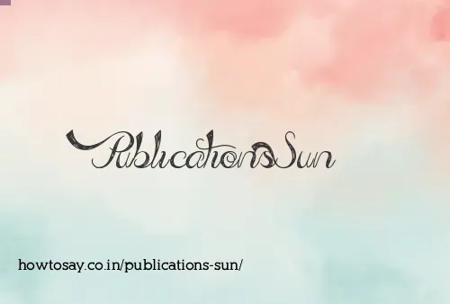 Publications Sun