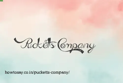 Pucketts Company