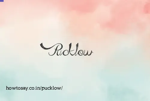 Pucklow